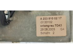 Recambio de espejo para mercedes-benz clase c (w203) berlina 220 cdi (203.006) referencia OEM IAM A2038100217  