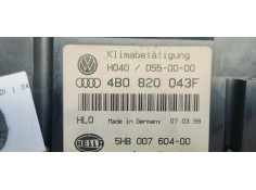 Recambio de mando climatizador para audi a6 berlina (4b2) 2.5 tdi referencia OEM IAM 4B0820043F  