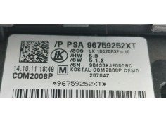 Recambio de mando multifuncion para citroen c4 lim. collection referencia OEM IAM 96759252XT  