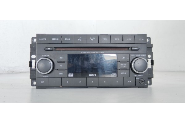 Recambio de sistema audio / radio cd para dodge journey sxt sr edition referencia OEM IAM 05064942AC  