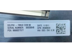 Recambio de mando climatizador para citroen c4 lim. collection referencia OEM IAM 9666027577  