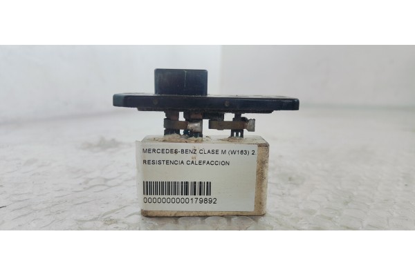 Recambio de resistencia calefaccion para mercedes-benz clase m (w163) 2.7cdi 165 [270] 4x4 referencia OEM IAM   