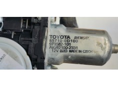 Recambio de elevalunas trasero izquierdo para toyota yaris 1.5 i 112 referencia OEM IAM 857100D100  