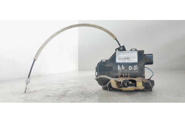 Recambio de cerradura puerta delantera derecha para audi a6 berlina (4b2) 2.5 tdi referencia OEM IAM 4B1837016B  