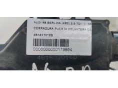 Recambio de cerradura puerta delantera derecha para audi a6 berlina (4b2) 2.5 tdi referencia OEM IAM 4B1837016B  