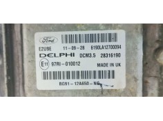 Recambio de centralita motor uce para ford galaxy (ca1) 2.0 tdci referencia OEM IAM BG9112A650NG  