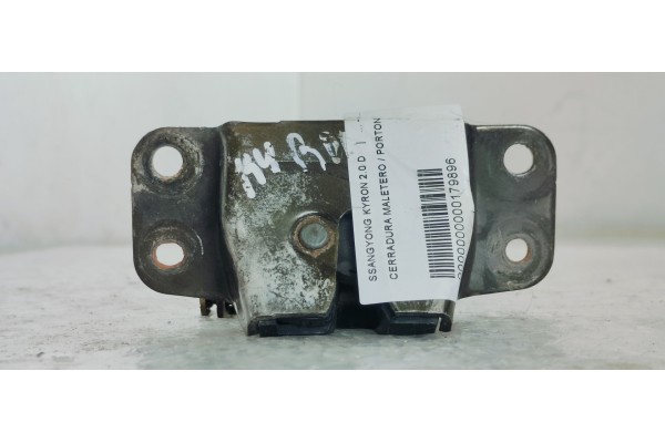 Recambio de cerradura maletero / porton para ssangyong kyron 2.0 d referencia OEM IAM   