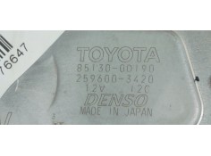 Recambio de motor limpia trasero para toyota yaris 1.5 i 112 referencia OEM IAM 851300D190  