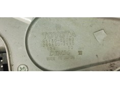 Recambio de motor limpia trasero para toyota yaris 1.0 i 68 referencia OEM IAM 851300D080  