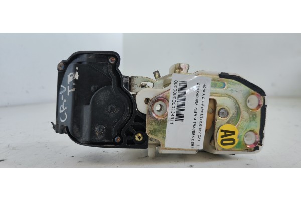 Recambio de cerradura puerta trasera derecha para honda cr-v (rd1/3) básico (rd1) referencia OEM IAM   