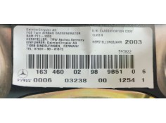 Recambio de airbag delantero izquierdo para mercedes-benz clase m (w163) 270 cdi (163.113) referencia OEM IAM 1634600298  