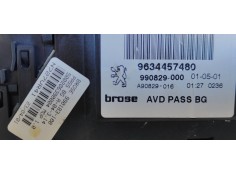 Recambio de motor elevalunas delantero derecho para peugeot 307 (s1) xr clim referencia OEM IAM 9634457480  
