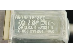 Recambio de elevalunas delantero derecho para seat ibiza iv berlina 1.4 tdi 90 fap referencia OEM IAM 6J3837402AF  