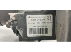 Recambio de faro izquierdo para peugeot 407 st confort pack referencia OEM IAM 0301213271  