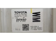 Recambio de ventilador calefaccion para toyota rav 4 referencia OEM IAM 8701042760  