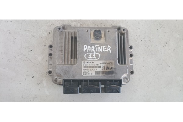 Recambio de centralita motor uce para peugeot partner kombi confort referencia OEM IAM 0281013872 EDC16C34 9664843780