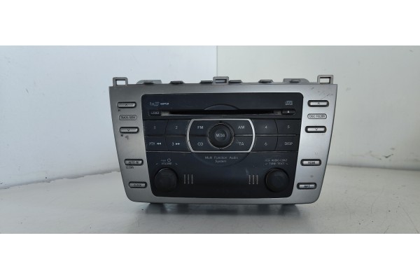 Recambio de sistema audio / radio cd para mazda 6 kombi (gh) 2.2 turbodiesel cat referencia OEM IAM GS1E669RXA  
