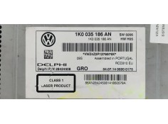 Recambio de sistema audio / radio cd para volkswagen passat lim. (362) 2.0tdi 140 fap referencia OEM IAM 1K0035186AN  