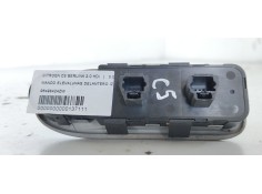 Recambio de mando elevalunas delantero izquierdo para citroen c5 berlina 2.0 hdi referencia OEM IAM 96498424ZW  