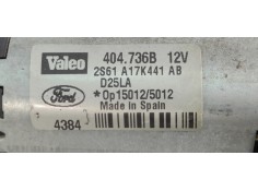 Recambio de motor limpia trasero para ford fiesta (cbk) 1.4 tdci cat referencia OEM IAM 2S61A17K441AB  