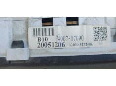 Recambio de cuadro instrumentos para kia picanto referencia OEM IAM 9400707090  