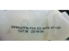 Recambio de cinturon seguridad trasero izquierdo para citroen c4 cactus 1.2 i 82 referencia OEM IAM 34143651A  