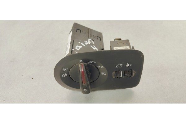 Recambio de mando luces para seat ibiza iv berlina 1.6tdi 90 fap referencia OEM IAM 6J1941531AR  