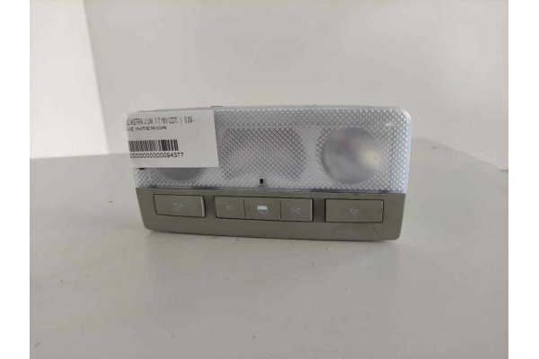 Recambio de luz interior para opel astra j lim. 1.7 16v cdti referencia OEM IAM   