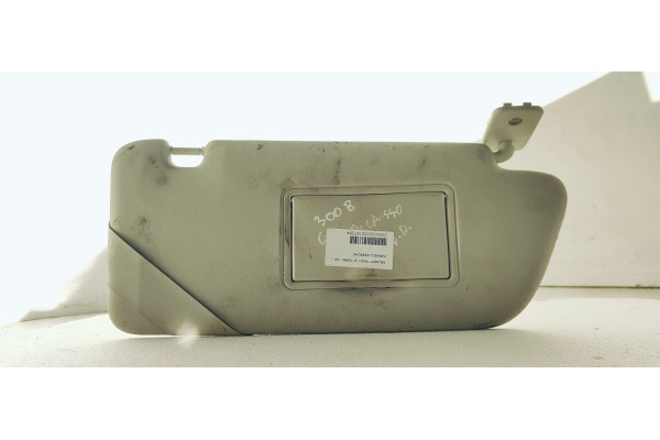 Recambio de parasol derecho para peugeot 3008 1.2i turbo 130 referencia OEM IAM   