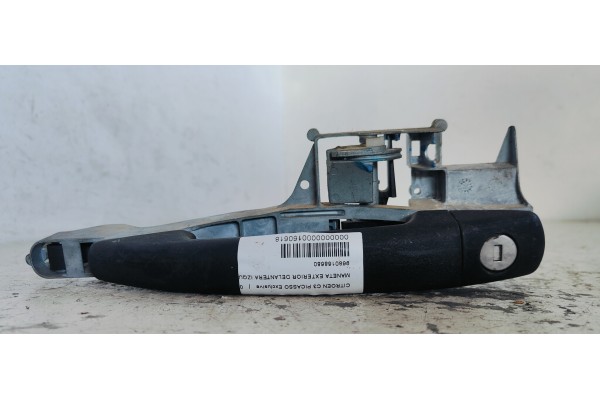 Recambio de maneta exterior delantera izquierda para citroen c3 picasso exclusive referencia OEM IAM 9680168680  