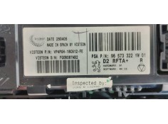 Recambio de mando climatizador para peugeot 407 st confort pack referencia OEM IAM 96573322YW01  