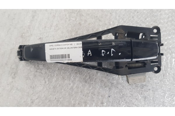 Recambio de maneta exterior delantera derecha para opel corsa d catch me referencia OEM IAM   