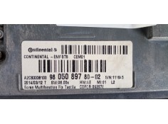 Recambio de pantalla multifuncion para citroen c4 picasso seduction referencia OEM IAM 960508978002  