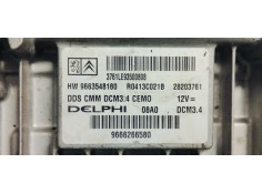 Recambio de centralita motor uce para citroen c5 berlina millenium referencia OEM IAM 9663548180  