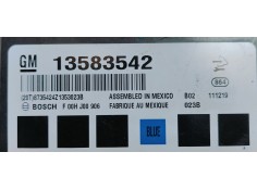 Recambio de modulo electronico para opel insignia berlina 2.0cdti 130 fap referencia OEM IAM 13583542  