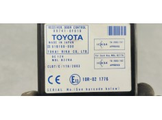 Recambio de modulo electronico para toyota corolla verso (e12) 2.0d4d 115 referencia OEM IAM 897410F010  