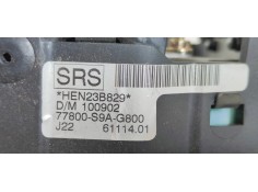 Recambio de airbag delantero izquierdo para honda cr-v (rd8) ex referencia OEM IAM 77800S9AG800  