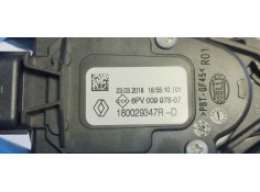 Recambio de pedal acelerador para renault captur 1.2 i turbo 118 referencia OEM IAM 180029347R  