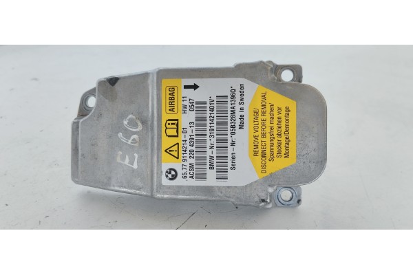 Recambio de centralita airbag para bmw serie 5 berlina (e60) 525d referencia OEM IAM 6577911421401  
