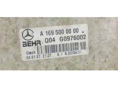 Recambio de intercooler para mercedes-benz clase a (w169) a 180 cdi a-edition referencia OEM IAM A1695000000  