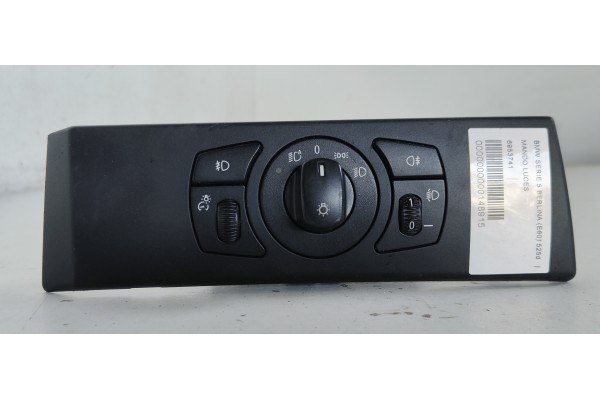 Recambio de mando luces para bmw serie 5 berlina (e60) 525d referencia OEM IAM 6953741  