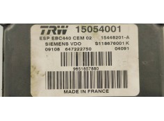 Recambio de abs para peugeot 407 st sport referencia OEM IAM 9651857880  