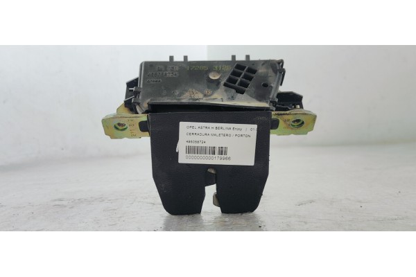 Recambio de cerradura maletero / porton para opel astra h berlina enjoy referencia OEM IAM 495058724  