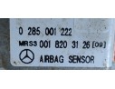 Recambio de centralita airbag para mercedes-benz clase a (w168) 160 (168.033) referencia OEM IAM 0285001222  
