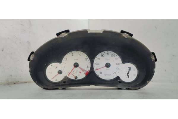 Recambio de cuadro instrumentos para peugeot 206 cc cc referencia OEM IAM 9648836880  