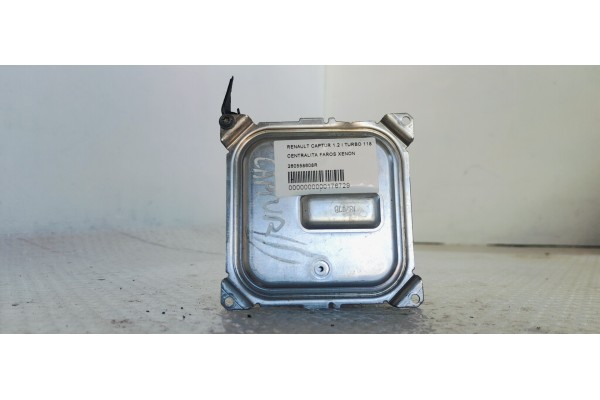 Recambio de centralita faros xenon para renault captur 1.2 i turbo 118 referencia OEM IAM 260558608R  
