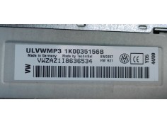 Recambio de sistema audio / radio cd para volkswagen golf vi (5k1) advance referencia OEM IAM 1K0035156B  