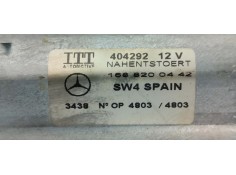 Recambio de motor limpia trasero para mercedes-benz clase a (w168) 160 (168.033) referencia OEM IAM 1688200442  