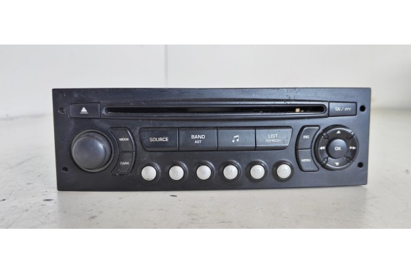 Recambio de sistema audio / radio cd para citroen c4 berlina 1.6 16v hdi fap referencia OEM IAM   