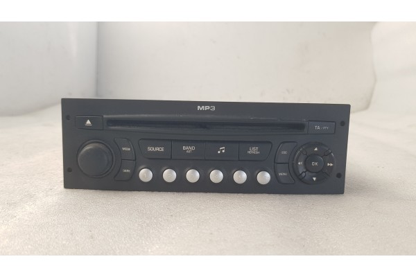 Recambio de sistema audio / radio cd para citroen c3 1.1 i 60 referencia OEM IAM 96643698XT  